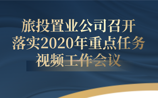 AG尊时凯龙人生就博置业公司召开落实2020年重点任务视频工作会议